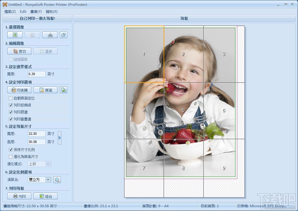 Poster Printer,海报制作,海报打印,Ronyasoft Poster Printer